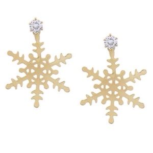 Jewelry - Crystal Snowflake Earrings Jewelry - Crystal Snowflake Earrings
